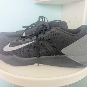 Nike Black and Gray Training Shoes